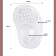 Semelles orthopédiques avec coussin en gel de silicone souple