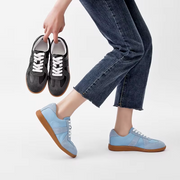 Elsie - Baskets en cuir véritable pour femme