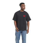 Dietrich - T-shirt unisexe avec broderie cœur