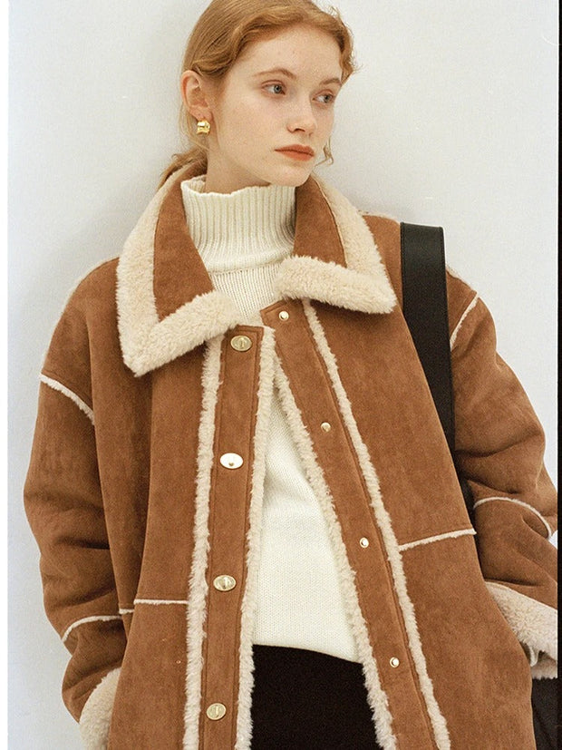 Luisa - Veste douillette avec doublure Sherpa
