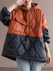 Brunhilde - Modische Steppjacke mit Kontrastdetails