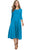 Magdalena – Robe longue élégante coupe trapèze avec