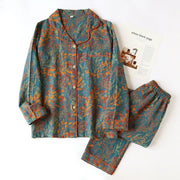 Emma - Blumenmuster Pyjama-Set