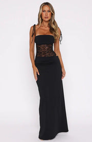Lucy - Spitzen-Maxikleid