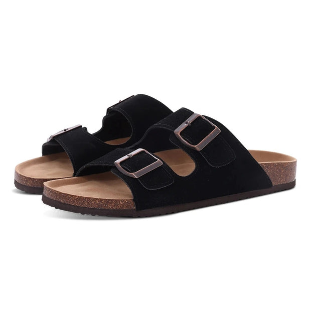 Giselotte - Korksandalen mit zwei Riemenvarianten