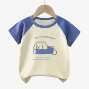 Patrick - T-shirts d'été à manches courtes pour bébé, 100 % coton