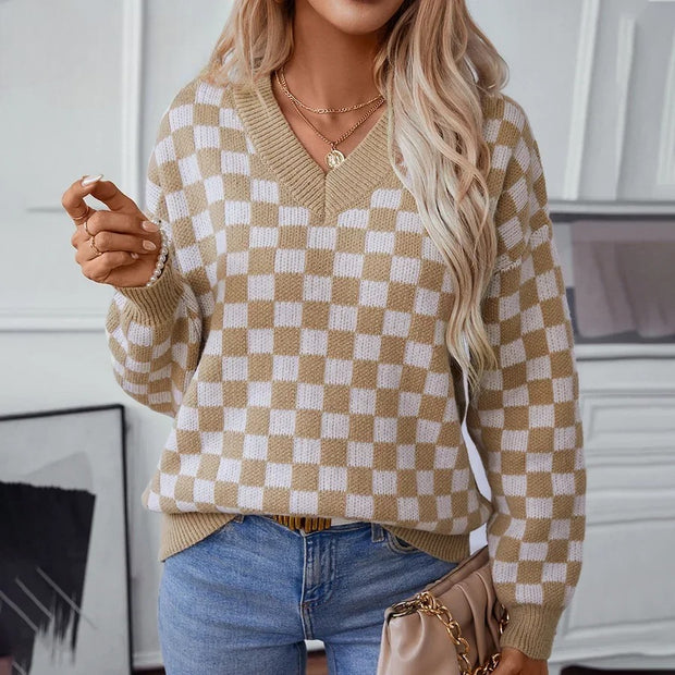 Elisaria – Stilvoller  gestrickter Pullover