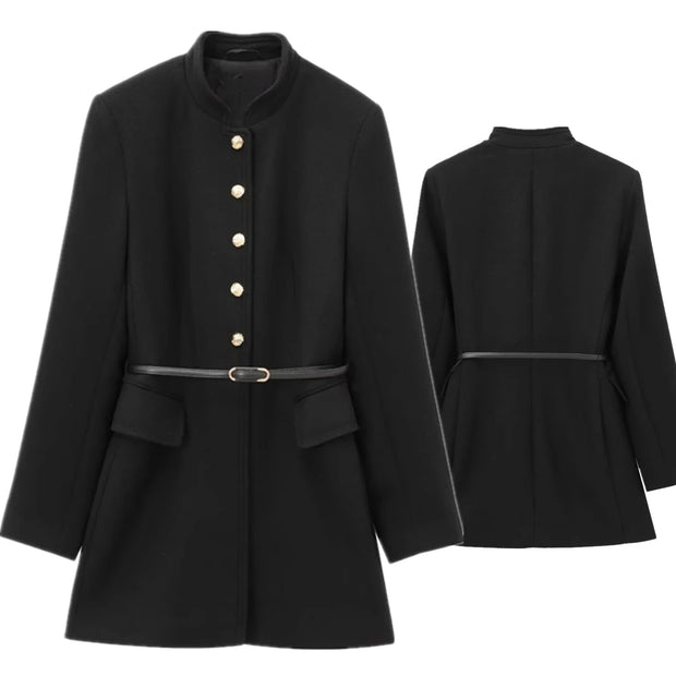 Felix – Manteau élégant avec ceinture à la taille