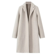 Emma - Manteau en laine minimaliste