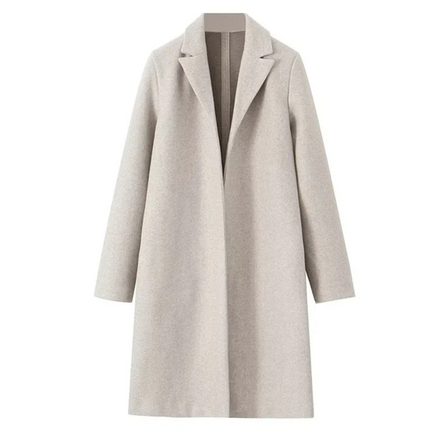 Emma - Manteau en laine minimaliste