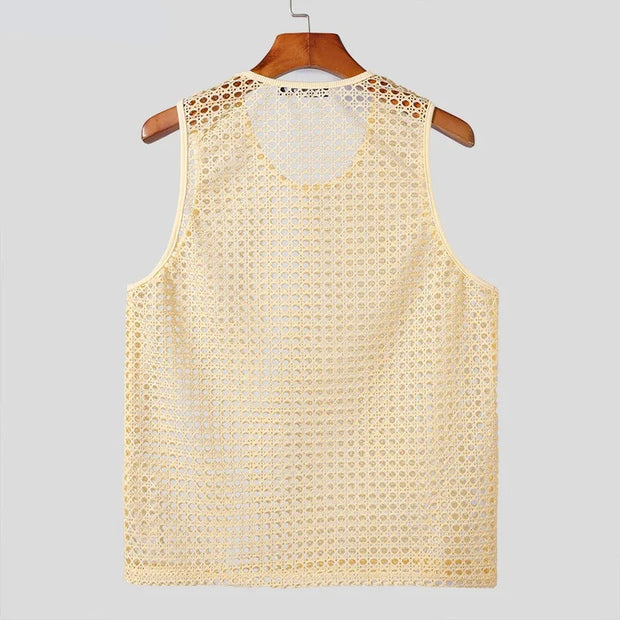 Darnulf - Luftiges Netz-Tanktop für den Sommer