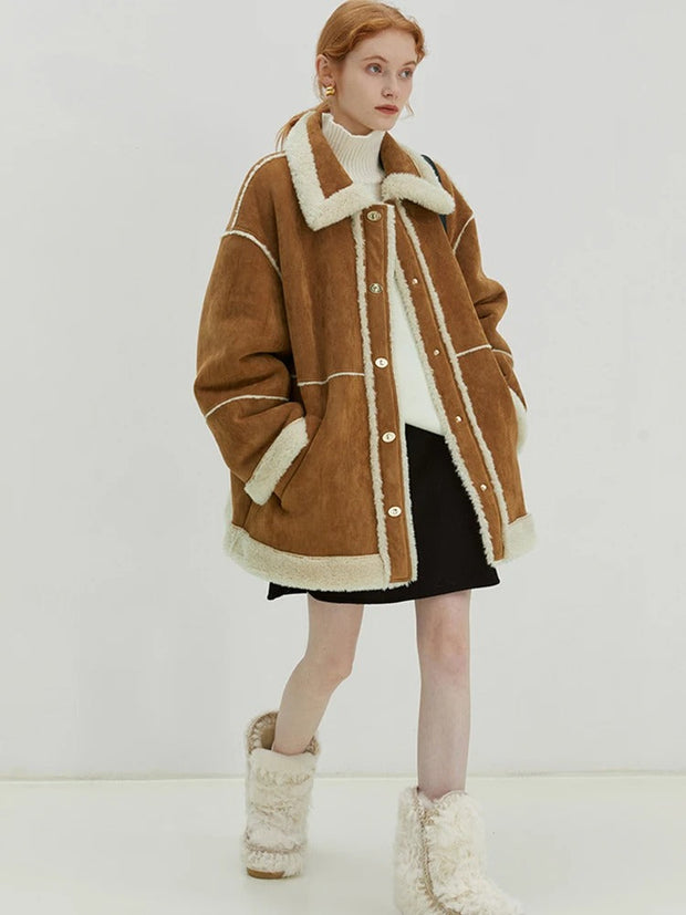 Luisa - Veste douillette avec doublure Sherpa