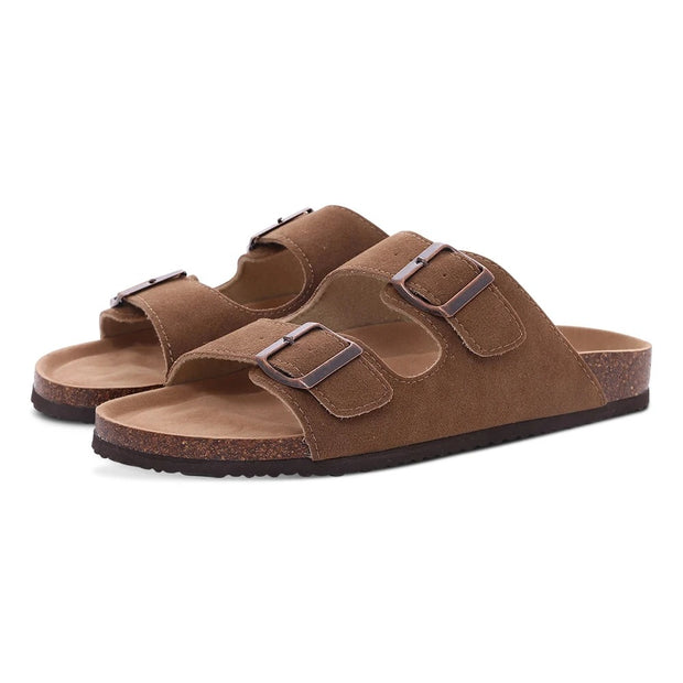 Giselotte - Korksandalen mit zwei Riemenvarianten