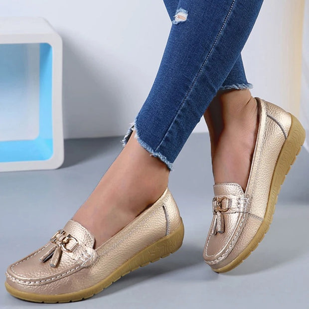 Robyn - Elegante Slipper mit Quasten