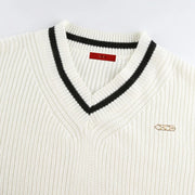Elisaria – Elegantes V-Ausschnitt Pullover