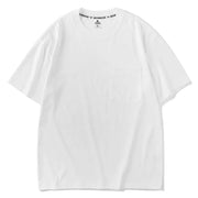 Jorven - Lockeres T-Shirt mit Brusttasche