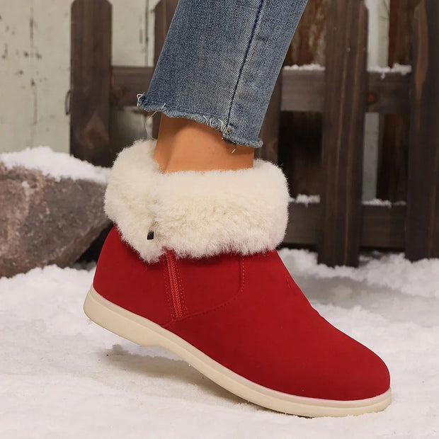 Felix – Warme Winterstiefeletten mit Kunstfell