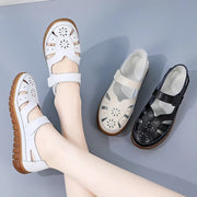 Korvalie - Bequeme Sommerschuhe mit Klettverschluss