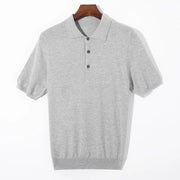 Jorven - Klassisches Poloshirt mit Knopfleiste