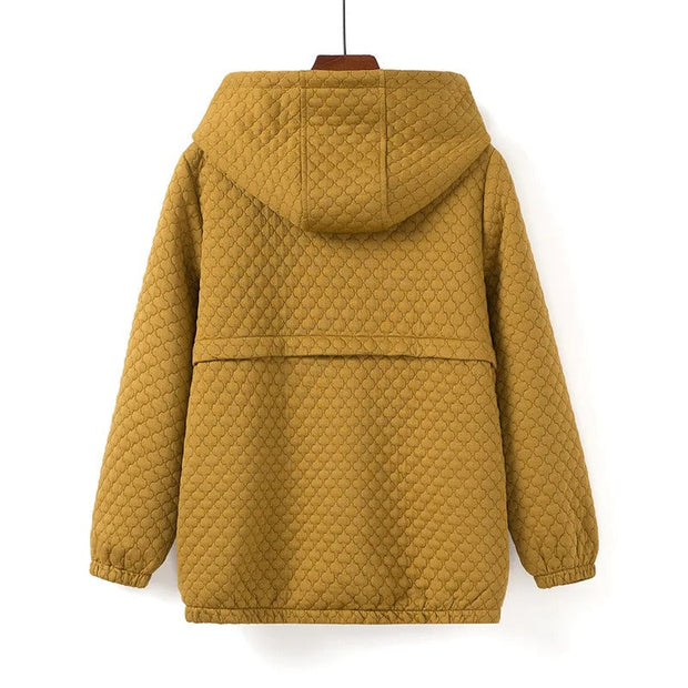 Adolf - Gepolsterte Steppjacke mit Kapuze