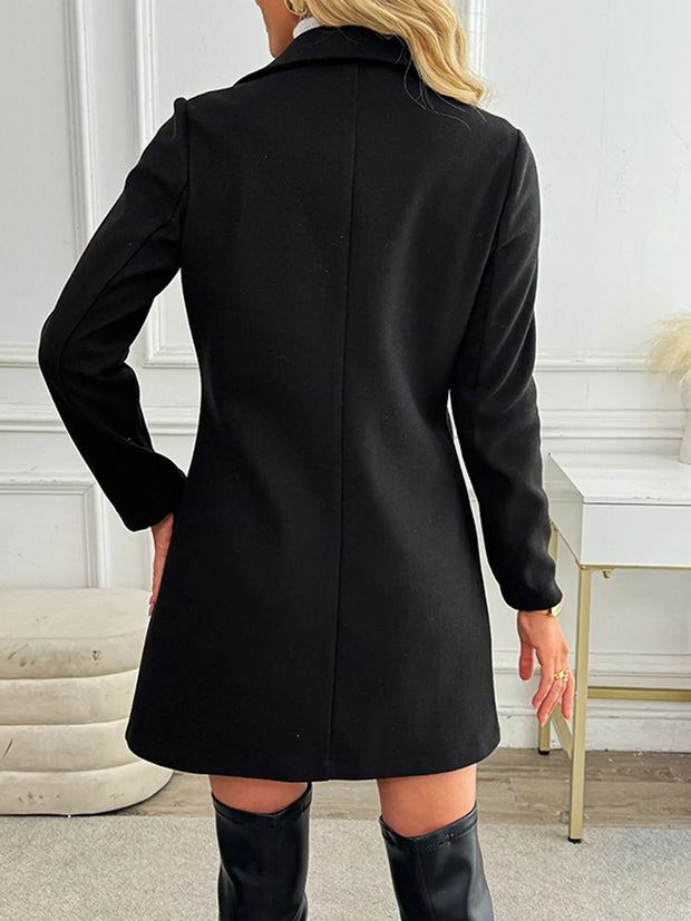 Elke - Blazer élégant avec double patte de boutonnage