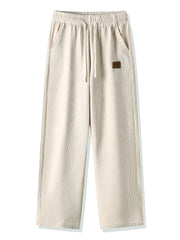 Adelheid - Locker geschnittene Cordhose mit Kordelzug