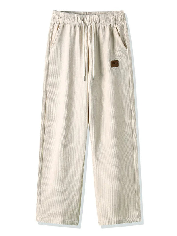 Adelheid - Locker geschnittene Cordhose mit Kordelzug