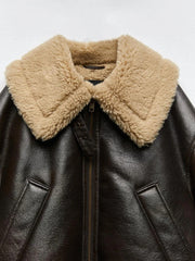 Franziska - Wärmende Lederjacke