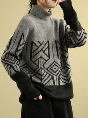 Felix – Strickpullover mit Rollkragen