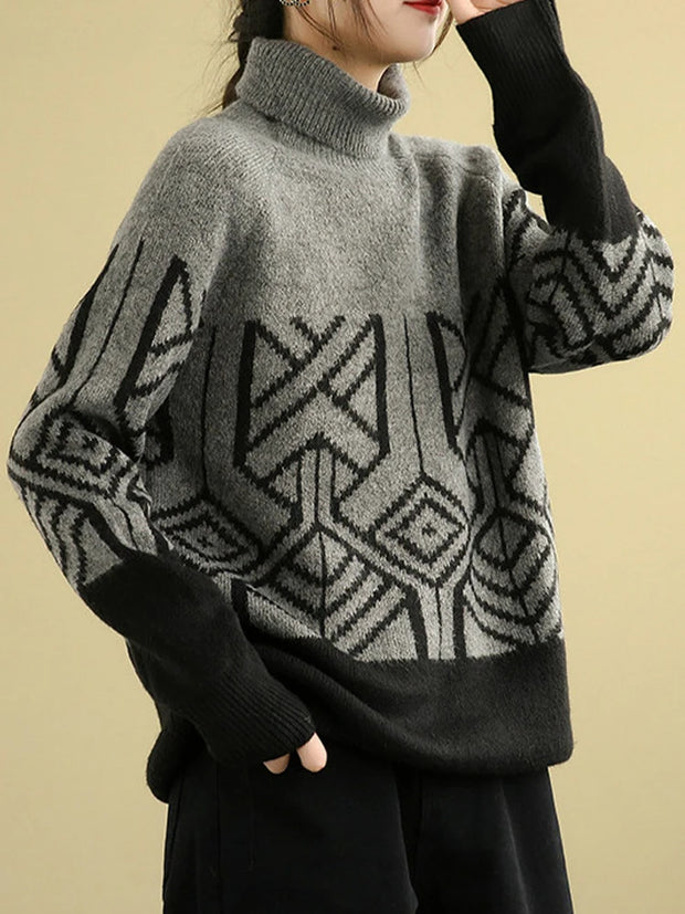 Felix – Strickpullover mit Rollkragen