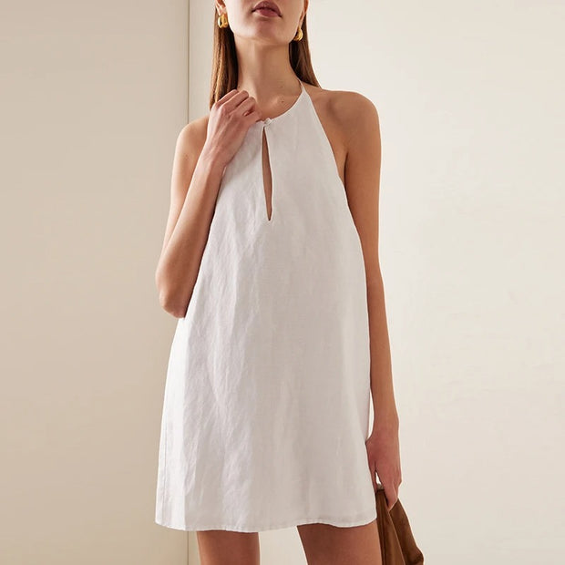 Carwena - Robe d'été aérienne avec décolleté licou