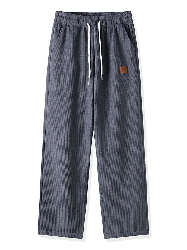 Adelheid - Locker geschnittene Cordhose mit Kordelzug