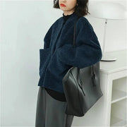Gisela - Flauschige Cardigan-Jacke