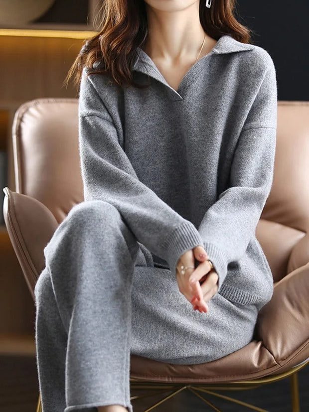 Emma - Weicher Strick-Loungeanzug