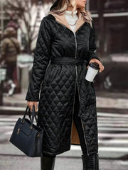 Emma - manteau matelassé à capuche