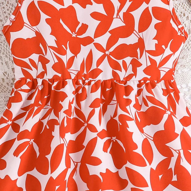 Martina - Robe fleurie d'été pour filles
