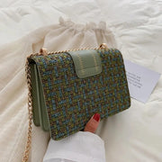 Corina - Sac bandoulière en lin/coton