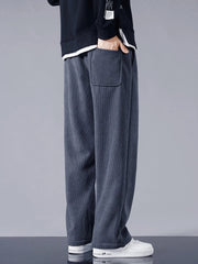 Adelheid - Locker geschnittene Cordhose mit Kordelzug