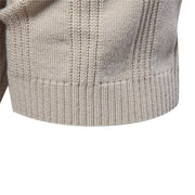 Jorven - Strukturiertes Poloshirt mit Retro-Streifen