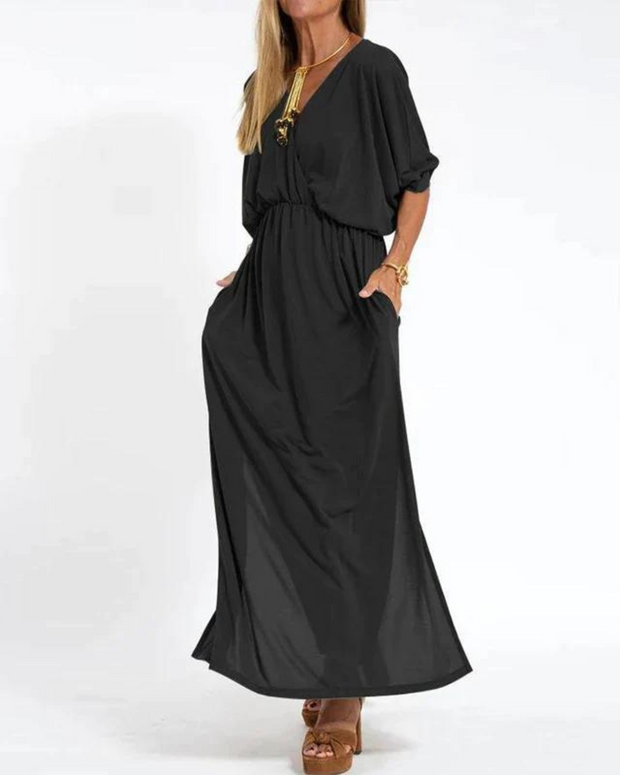 Mia - Langes vintage Kleid