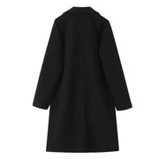 Emma - Manteau en laine minimaliste