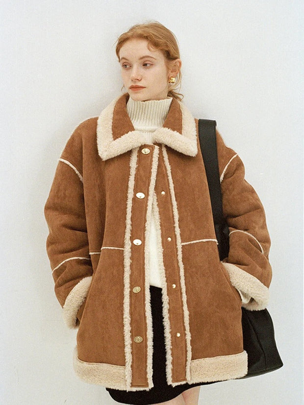 Luisa - Veste douillette avec doublure Sherpa