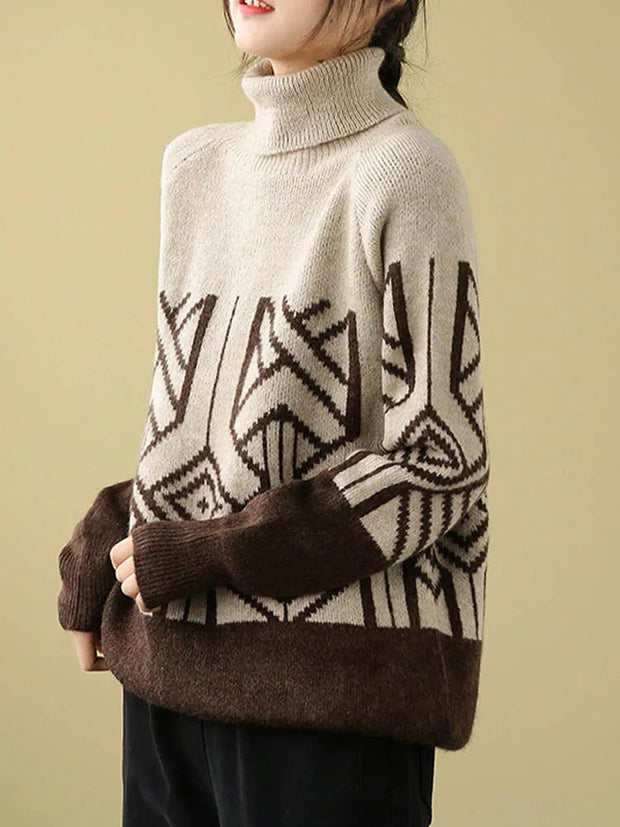 Felix – Strickpullover mit Rollkragen