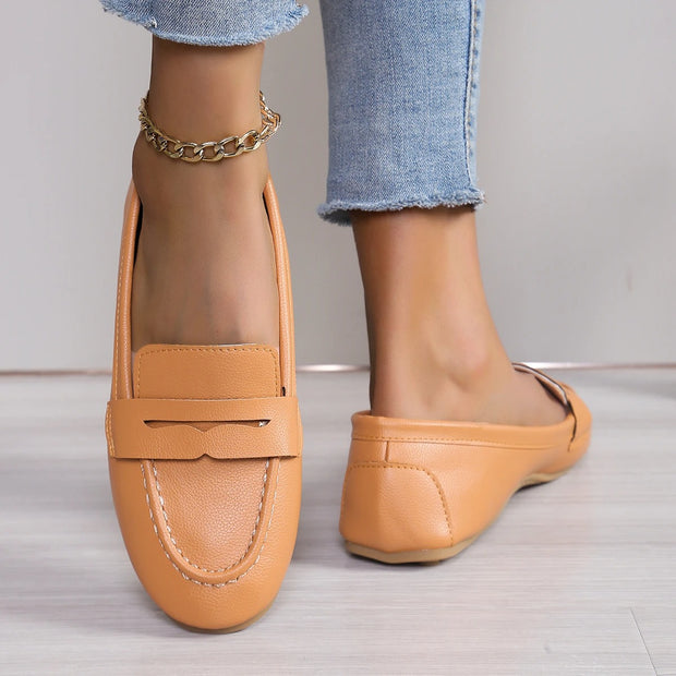 Robyn - Bequeme Slipper-Lederloafer