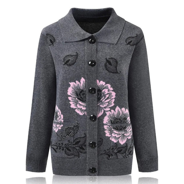 Elisaria – Eleganter V-Ausschnitt Pullover