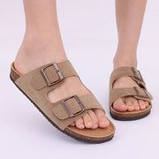 Giselotte - Korksandalen mit zwei Riemenvarianten