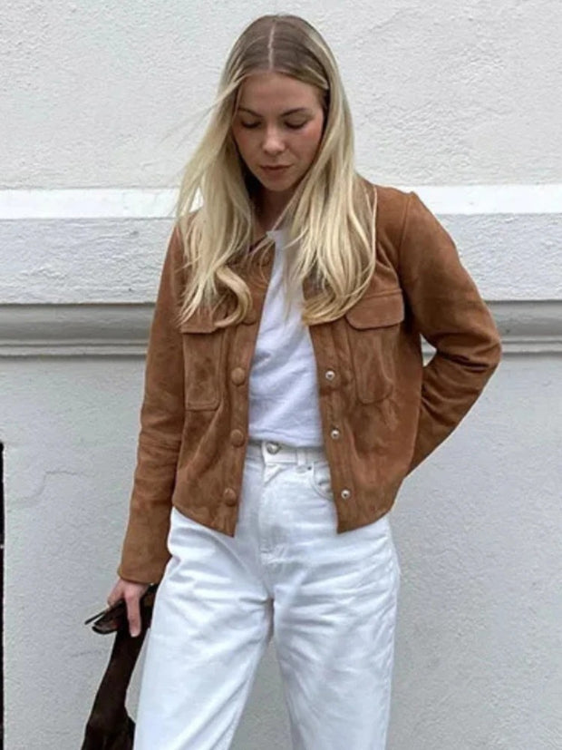 Robyn – Stylische Wildlederjacke