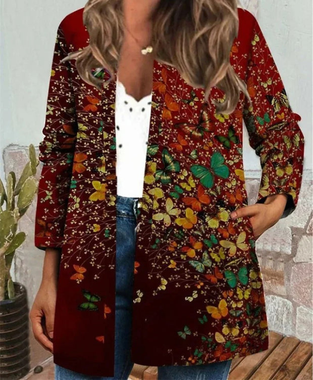 Felix – Boho-Jacke mit farbenfrohem Muster