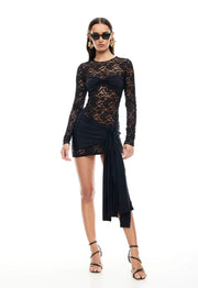 Lucy - Mini-Spitzenkleid