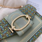 Corina - Sac bandoulière en lin/coton